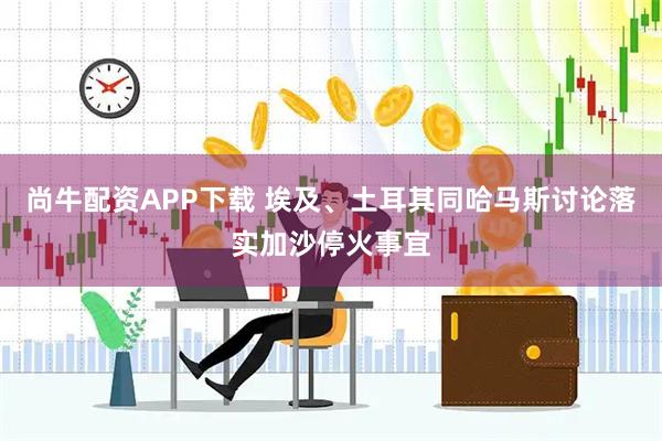尚牛配资APP下载 埃及、土耳其同哈马斯讨论落实加沙停火事宜